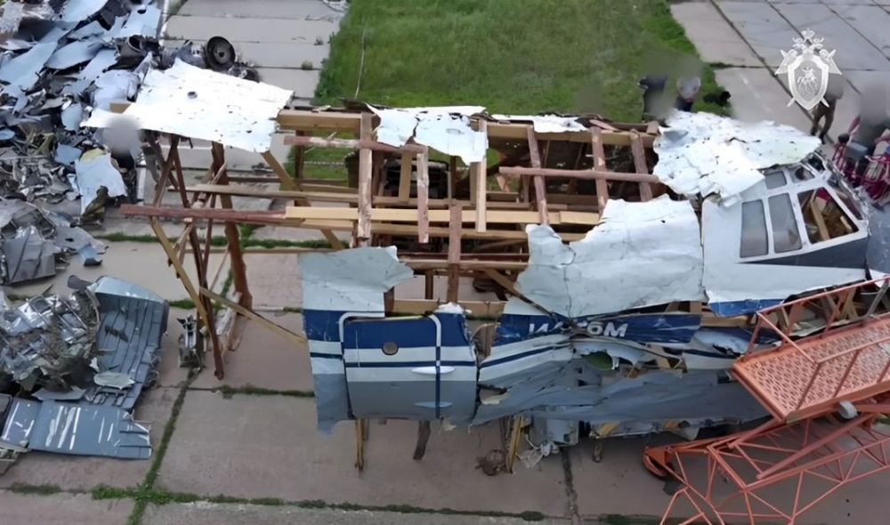 СК РФ собрал доказательства причастности ВСУ к атаке на Ил-76 под Белгородом