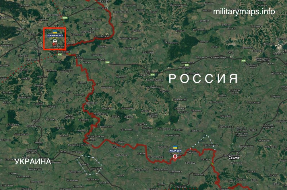 Приволье (Сумская область) Сообщается, что замечено прибывшее в район с. Приволье к востоку от г. Глухов Сумской области усиление ВСУ, технику рассредотачивают в окружащих рощах вдоль балок