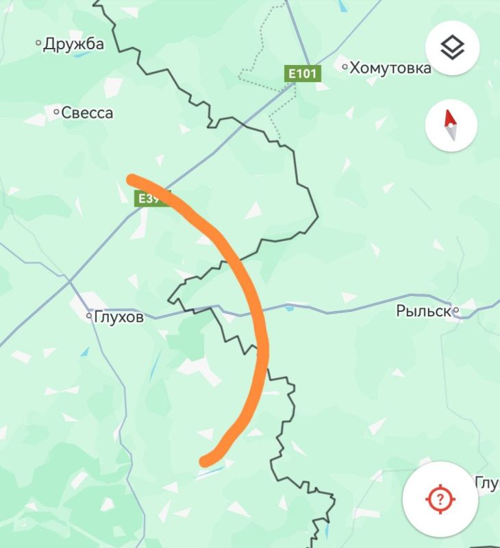 Записки ветерана: В Глухове на Рыльском направлении отмечается активная работа вражеского РЭБ, РЭР, что говорит о попытке противника скрыть перемещение своих войск