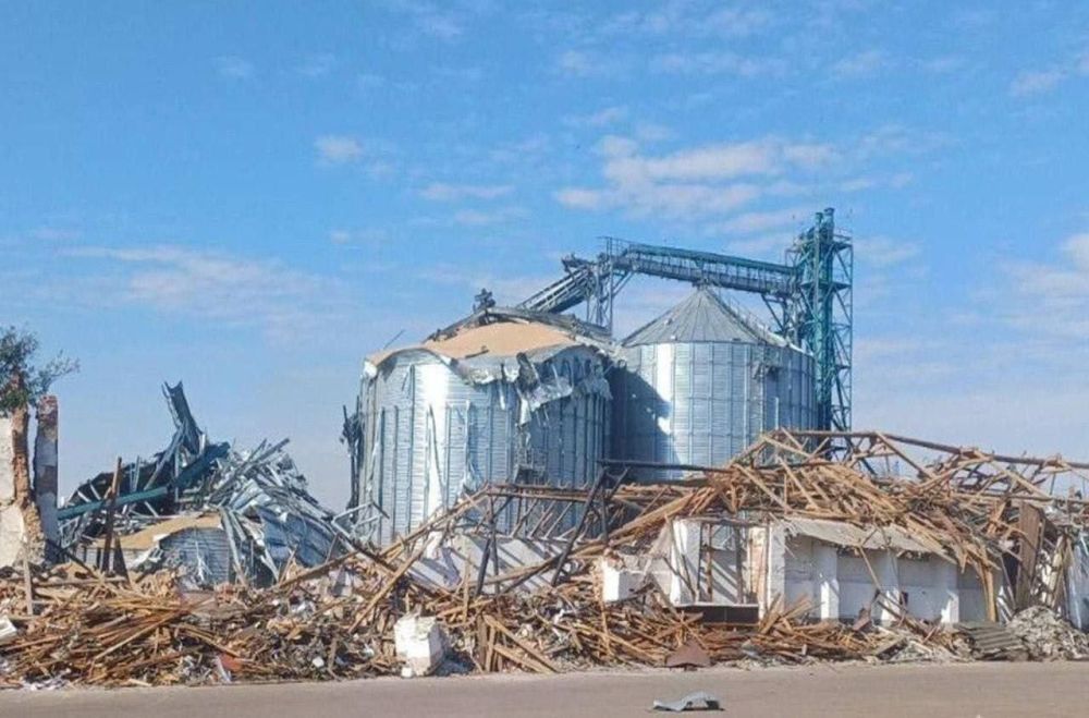 Владимир Разин: Прилёт в элеватор в Глухове, Сумская область