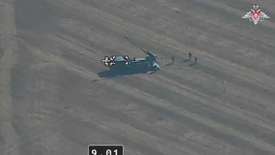 МО РФ показало кадры уничтожения самоходки ВСУ «Богдана» в Сумской области