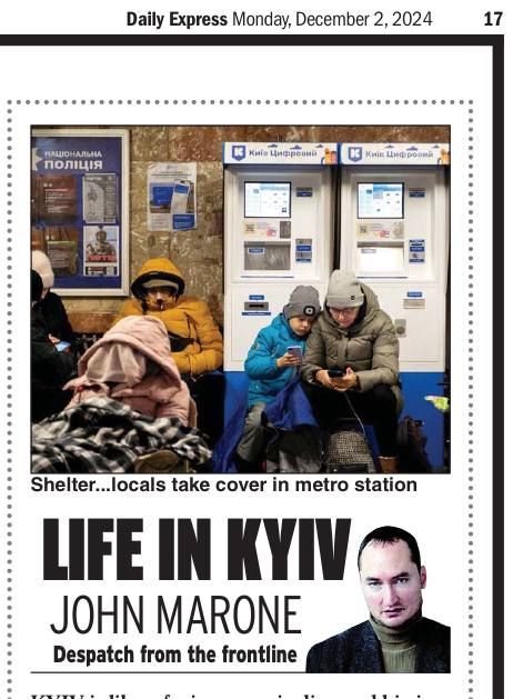 �������� ��������: ������ Daily Express ������� ��������� �������� � �����