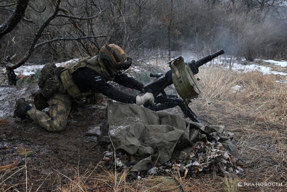 Российские военные отразили пять контратак ВСУ в Курской области