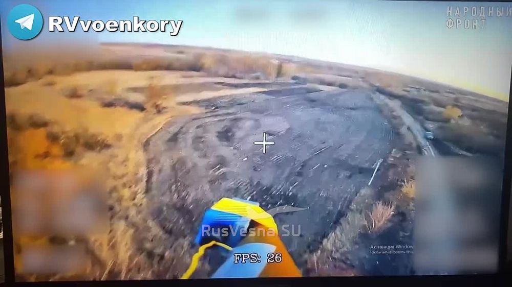 На Сумском фронте боевики ВСУ так испугались Чехова, что на ходу выскочили толпой из НАТОвской бронетехники