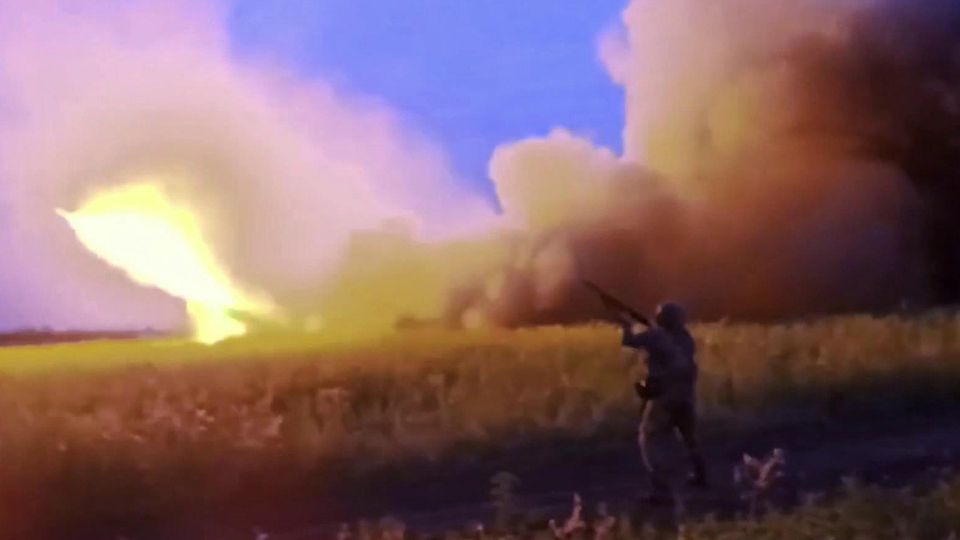 Российская армия нанесла массированный удар по украинским военным тылам