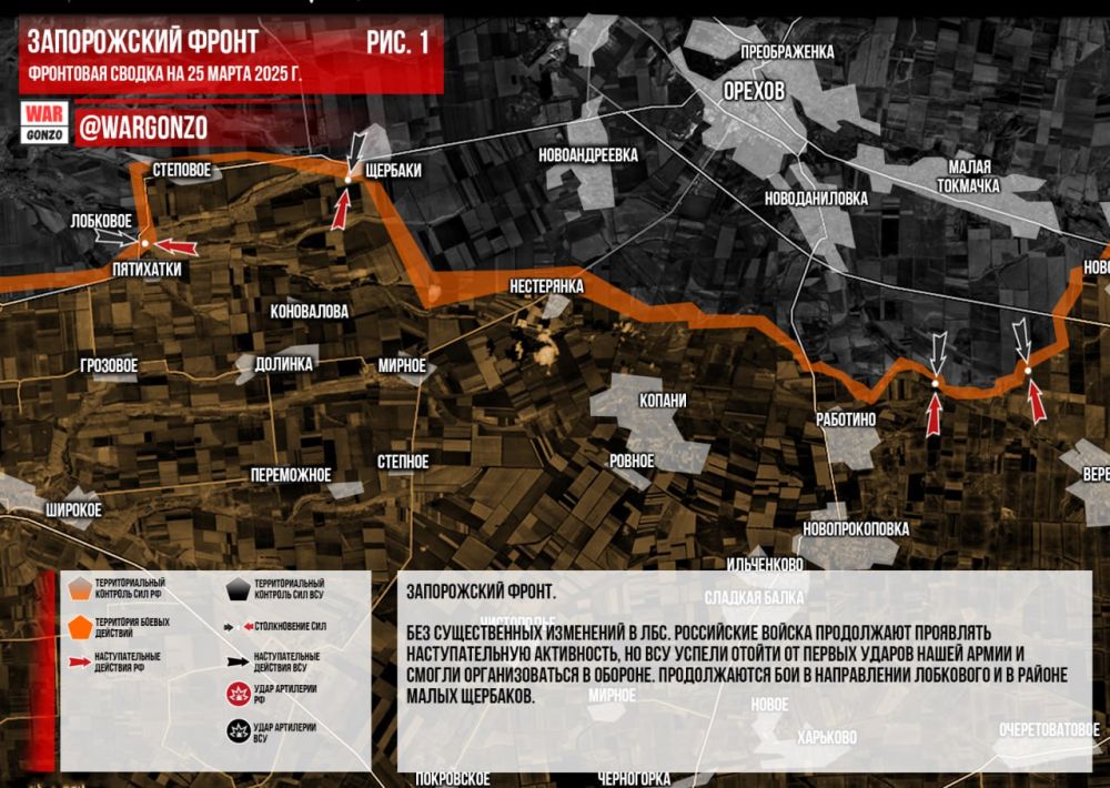 WarGonzo: Фронтовая сводка на утро 25.03.2025
