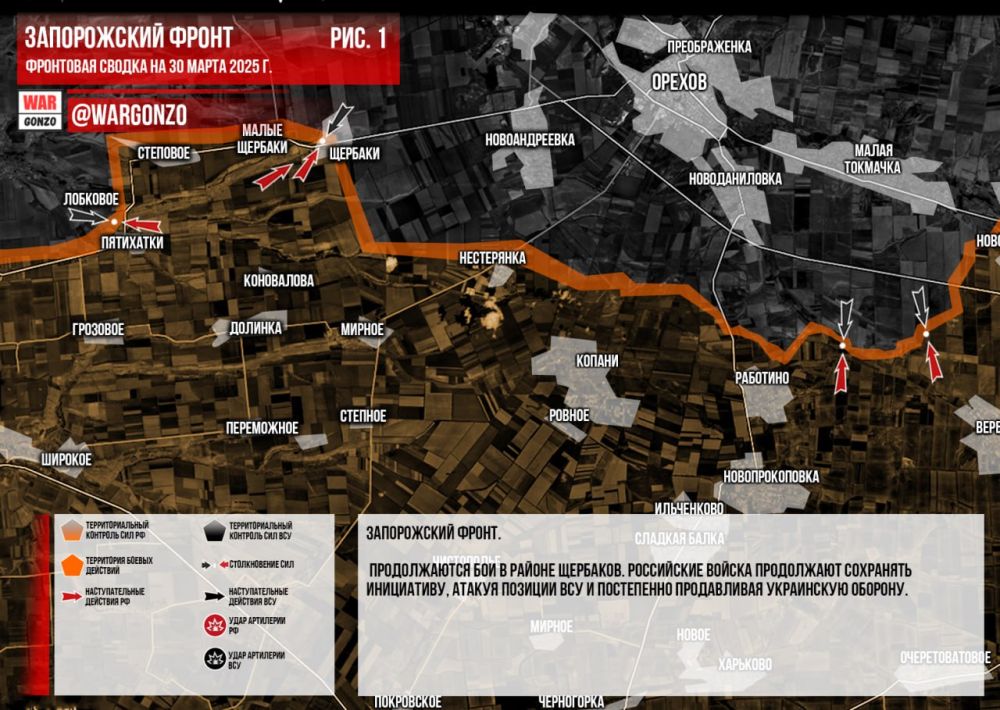 WarGonzo: Фронтовая сводка на утро 30.03.2025