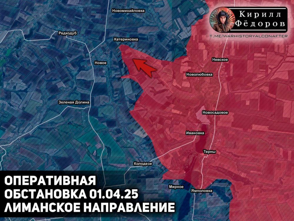 Обстановка на фронтах к вечеру 1 апреля