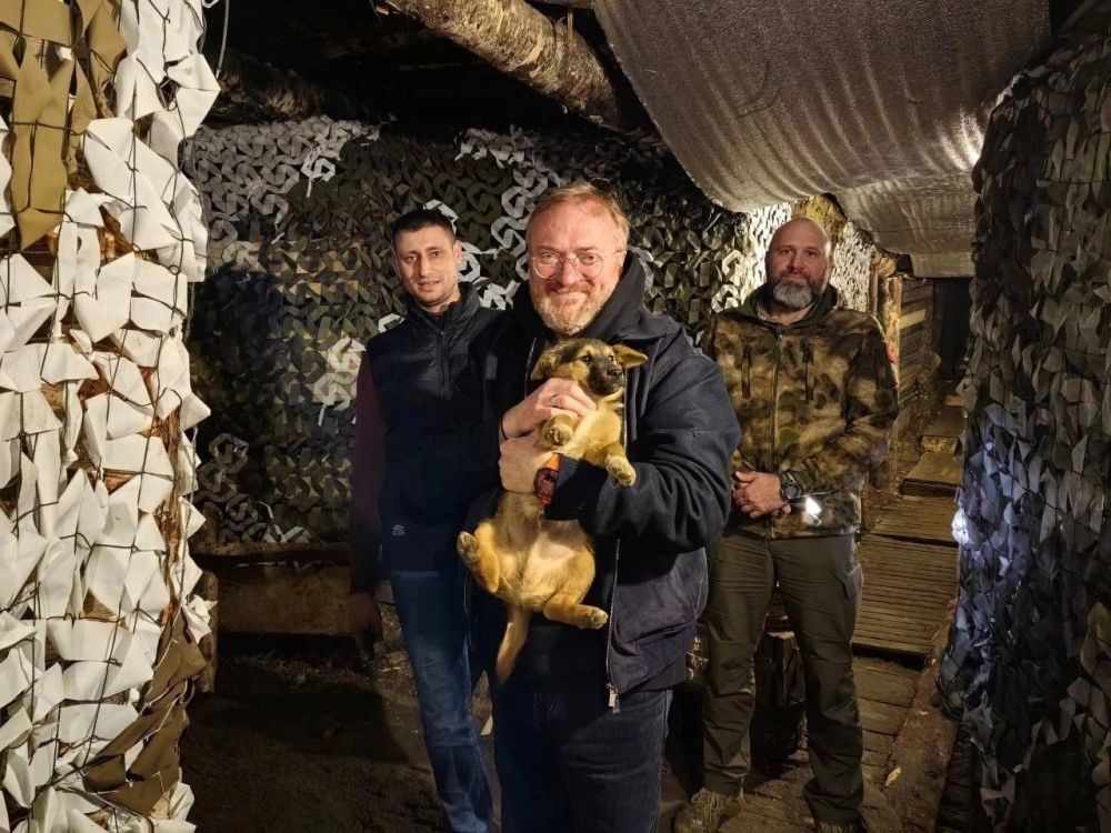 Виталий Милонов: Приехали к нашим товарищам на ЛБС в Сумской области