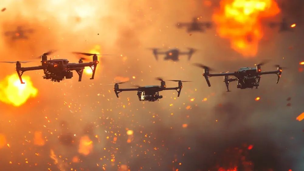 Очень хочется, как Адольф. В массированной атаке на Россию ВСУ использовали дроны со свастикой