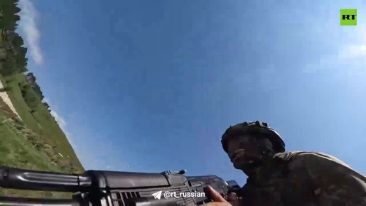 Российские военные тренируются в условиях, максимально приближенных к обстановке в Сумской области, где создаётся буферная зона протяжённостью 50 км