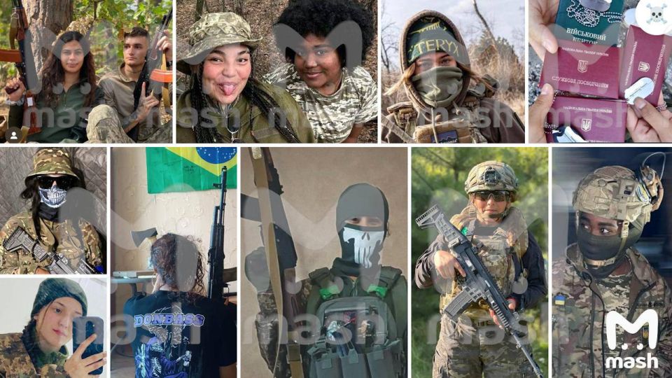 Около 40 женщин из Колумбии, Польши, Бразилии, Венесуэлы, Великобритании и США воюют за ВСУ с начала СВО
