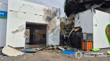 Нанесен удар по ж/д вокзалу и АЗС в Сумах