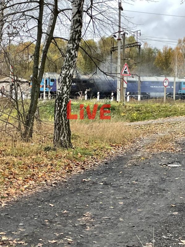 Кадры объективного контроля уже с земли с той стороны