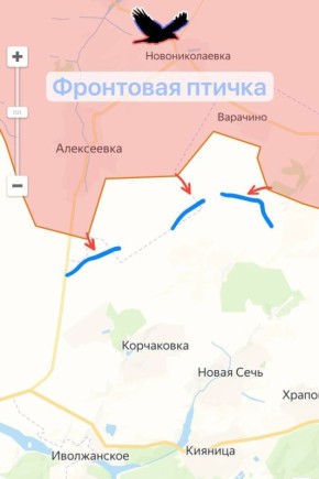 Сумское направление. Продвижение ВС РФ