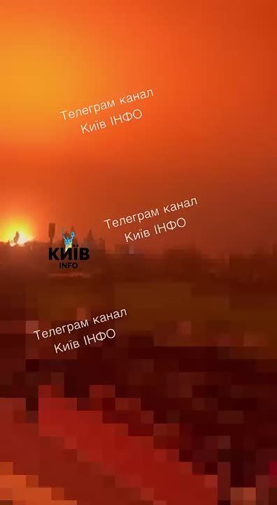 "Герани" этой ночью поразили цели в Киеве и окрестностях!