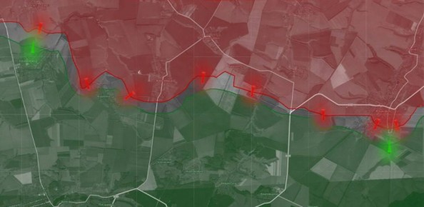 «На Сумском направлении продолжаются бои на всем участке фронта