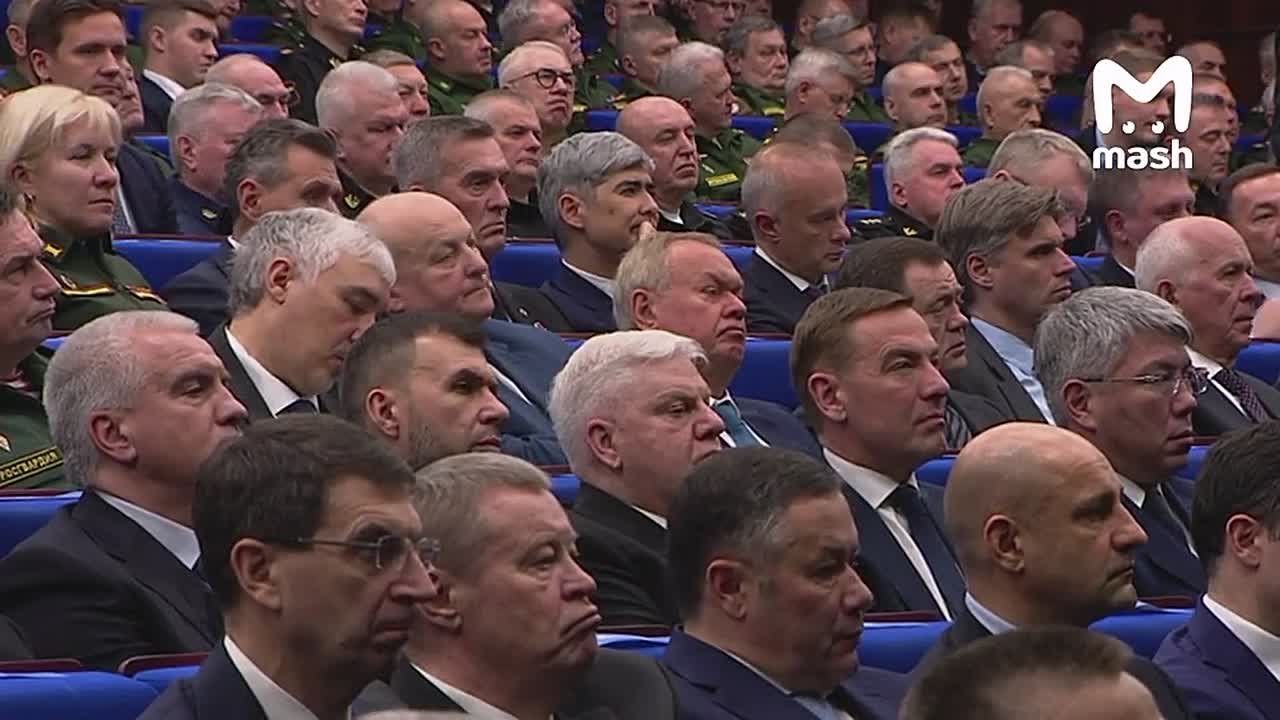 "НАТО готовится к столкновению с Россией", — министр обороны России Андрей Белоусов выступает на заседании коллегии Министерства обороны