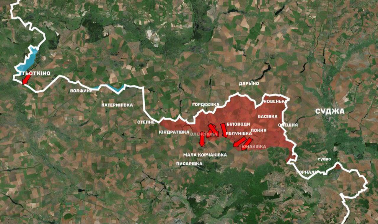 Русские богатыри расширяют зону безопасности в Сумской области