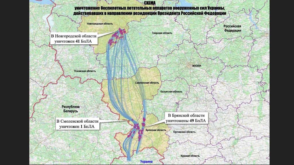 Попытка удара Киева по резиденции президента РФ была целенаправленной и тщательно спланированной