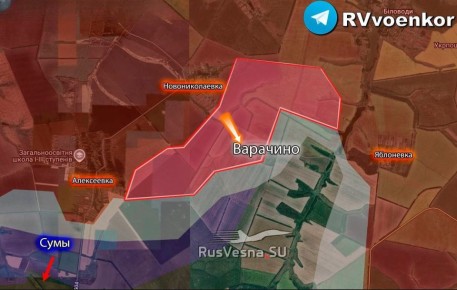 Армия России продолжает наступление широким фронтом на Сумском направлении, сломав "контрнаступ" ВСУ