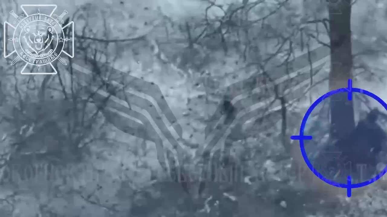 Операторы отряда «Рубикон» косят пехоту противника в лесополосах Сумской области