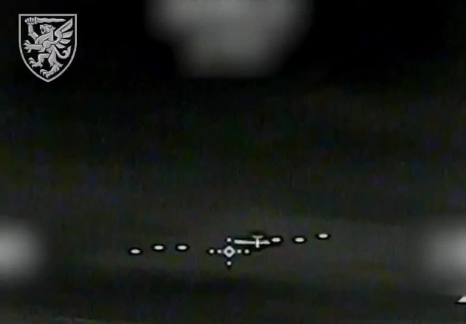 Атака на разведывательно-ударный БПЛА