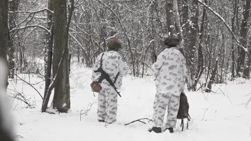 Крымские десантники совместно с военными инженерами ВДВ разминировали маршруты выдвижения штурмовых групп в Сумской области