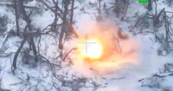 В Минобороны показали кадры боев за Бобылевку в Сумской области