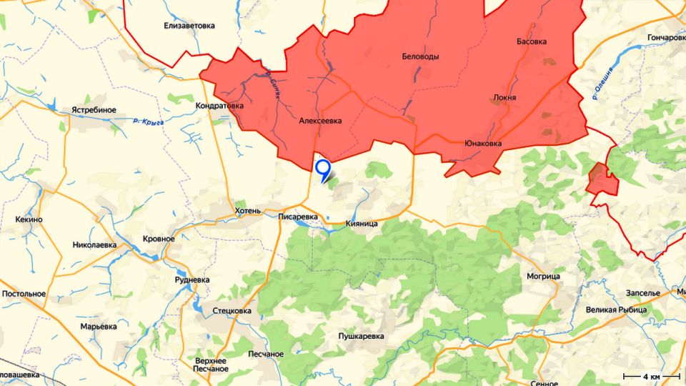 ВС РФ освободили н. п. Малая Корчаковка