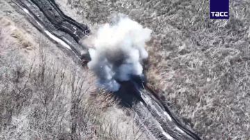 Кадры взятия под контроль населенного пункта Малая Корчаковка в Сумской области