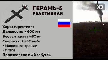 «Герань-5» — стали известны характеристики БпЛА