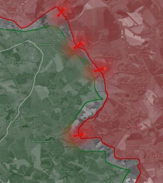 «На Сумском направлении ВС РФ продолжают наступательные действия на линии Корчаковка — Юнаковка
