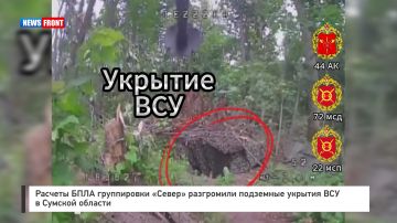 Расчеты БПЛА группировки «Север» разгромили подземные укрытия ВСУ в Сумской области