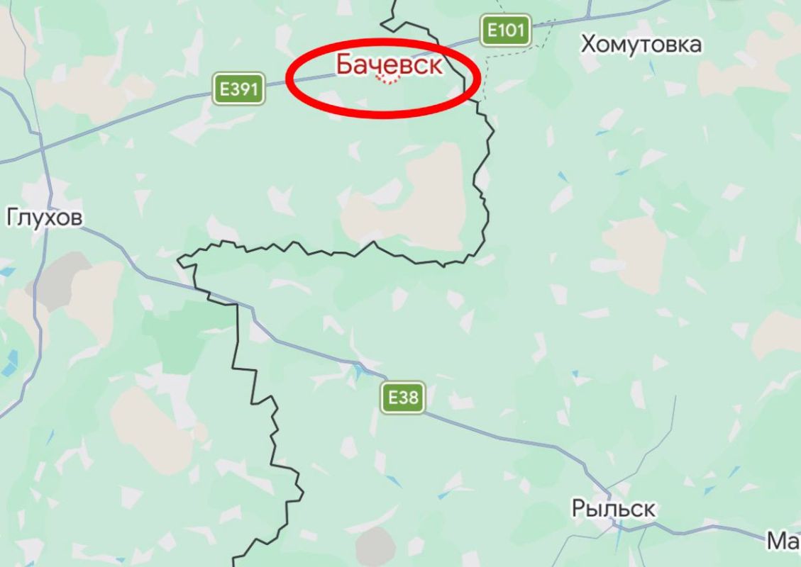 Русская армия освободила населённый пункт Бачевск в Шосткинском районе Сумской области