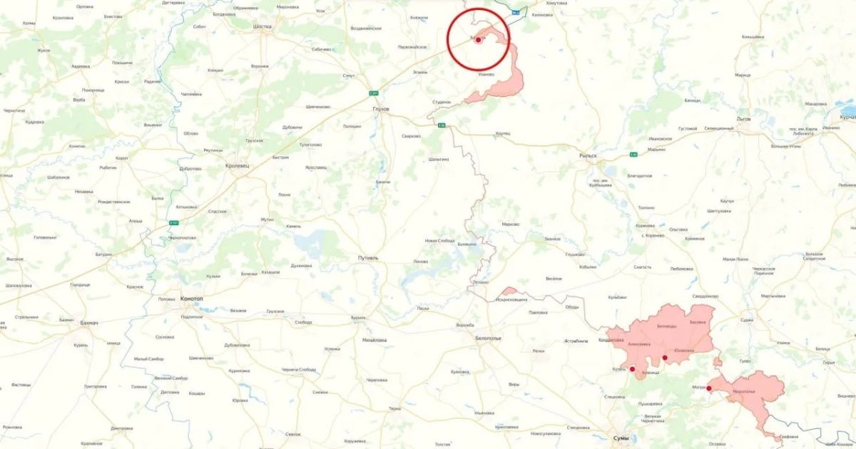 Бойцы ВС РФ освободили населённый пункт Бачевск в Сумской области