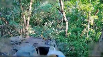 Расчеты Центра «Рубикон» при помощи FPV-дронов уничтожили американскую САУ М109 ВСУ в районе н.п. Спасское Сумской области