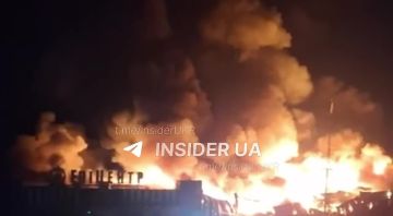 Сергей Лебедев: Оптоволоконный дрон поджёг склад ГСМ и БПЛА в сумском «Эпицентре»