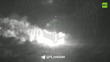 Огромный пожар на месте склада ВСУ, где хранились дроны большой дальности