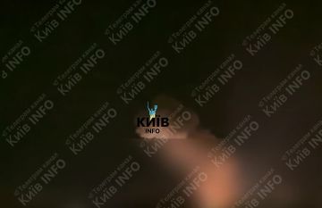 Прилёты по объектам в трёх районах Киева, в том числе по складу