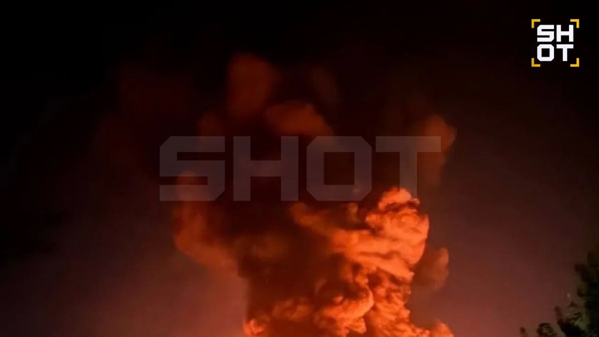 Серия мощных взрывов в Киеве и области