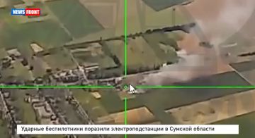 Ударные беспилотники поразили электроподстанции в Сумской области