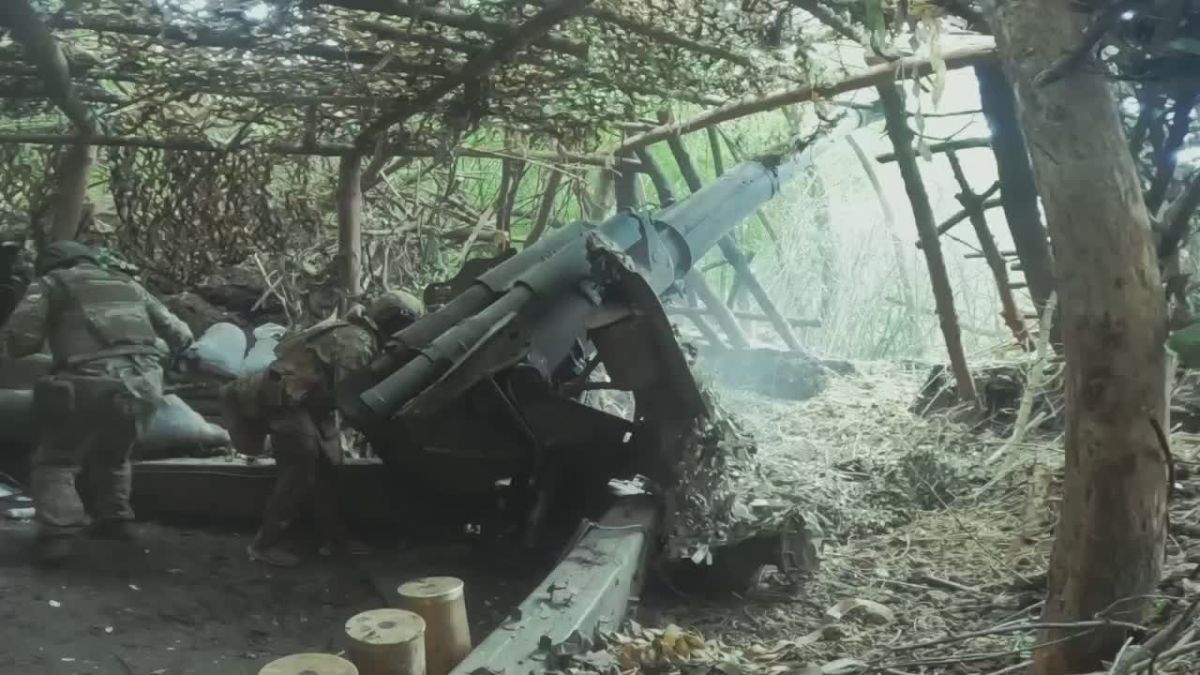 Александр Коц: Кадры боев за Рыжевку. Подразделения группировки войск «Север» в ходе наступления вглубь территории противника освободили населенный пункт Рыжевка в Сумской области