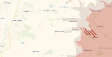 ВС РФ продвинулись в районе Миньковки на Краматорском направлении