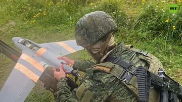 Расчёты дронов-перехватчиков «Лис» уничтожили БПЛА ВСУ в Курском приграничье