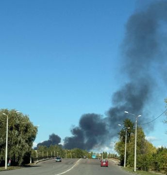 Кадры прилета в Сумах