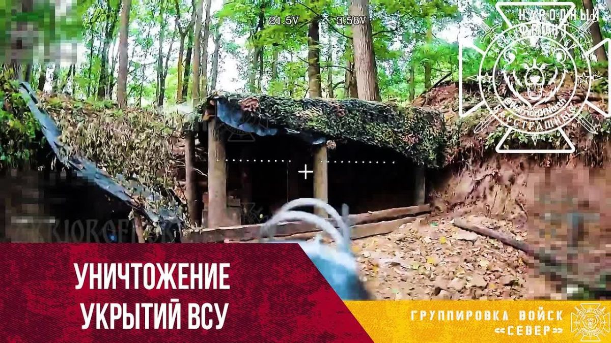 Владислав Шурыгин: В Сумской области дрон Северян посетил блиндаж ВСУ